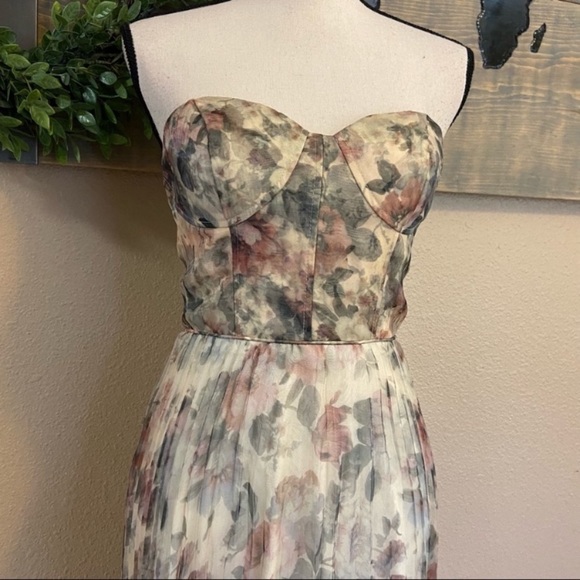 Lulus | Dresses | Lulus Most Beautiful Day Ivory Multi Floral Print